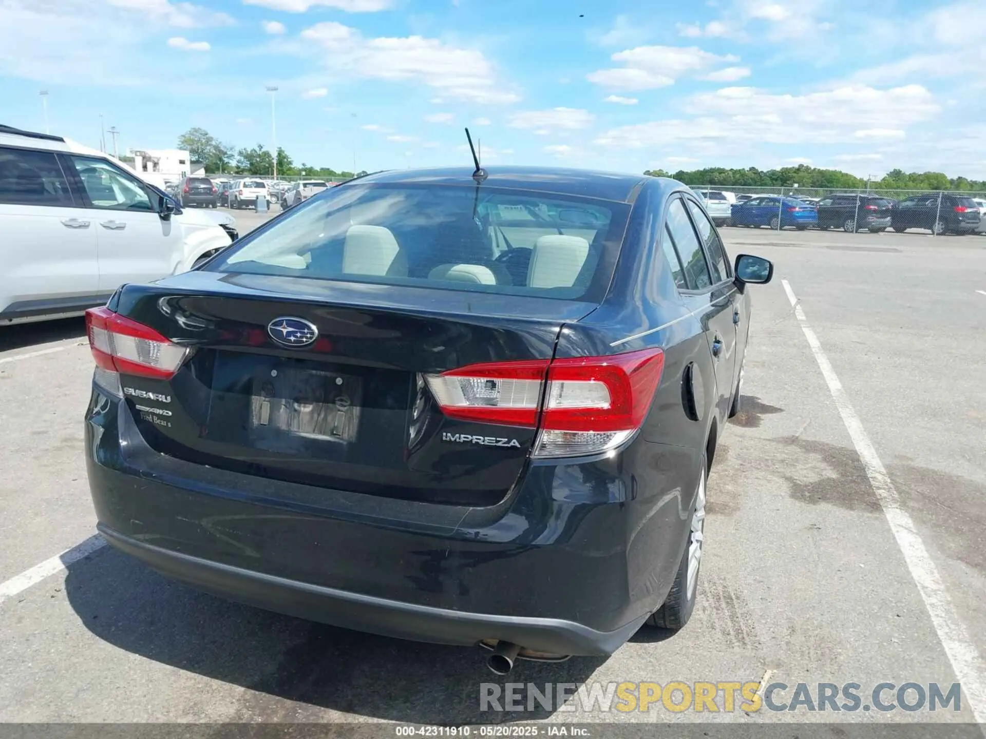 4 Photograph of a damaged car 4S3GKAA64K3627822 SUBARU IMPREZA 2019
