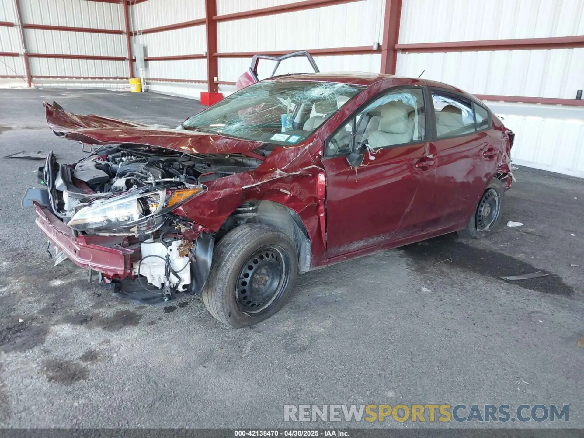 2 Фотография поврежденного автомобиля 4S3GKAA68K3620310 SUBARU IMPREZA 2019