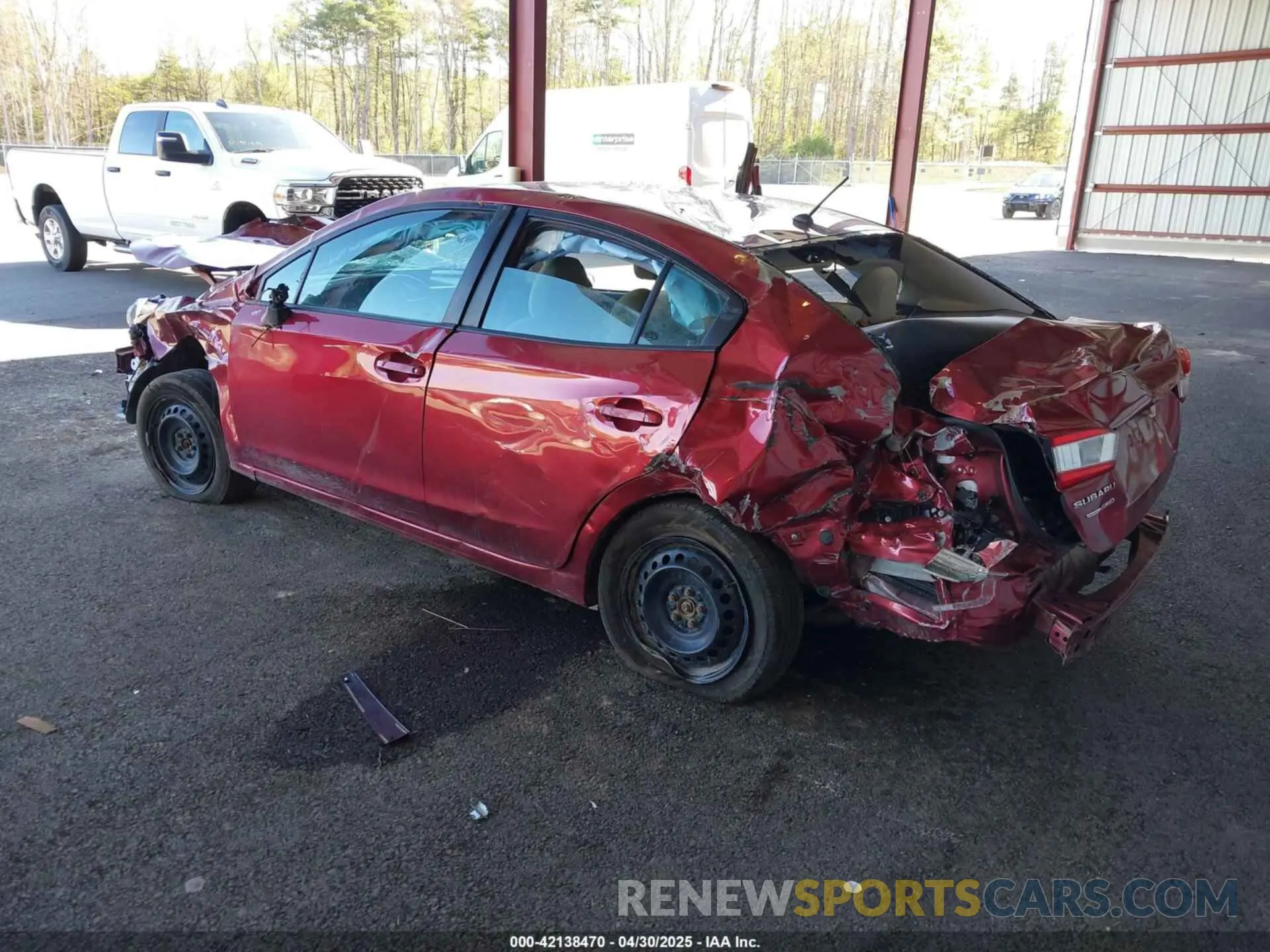 3 Фотография поврежденного автомобиля 4S3GKAA68K3620310 SUBARU IMPREZA 2019