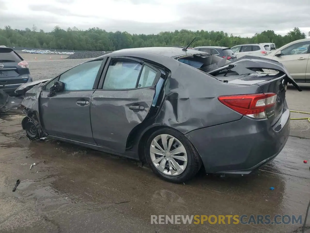 2 Фотография поврежденного автомобиля 4S3GKAA69K3605072 SUBARU IMPREZA 2019