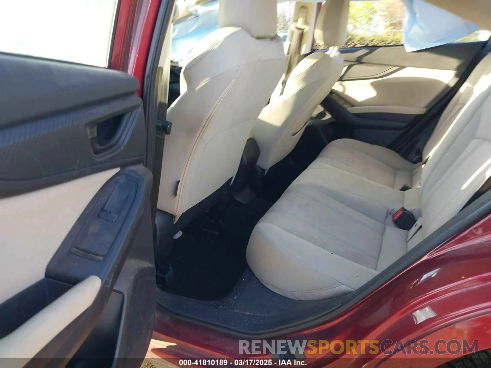 8 Photograph of a damaged car 4S3GKAA69K3613995 SUBARU IMPREZA 2019