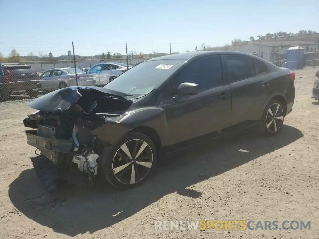 1 Photograph of a damaged car 4S3GKAA6XK3617313 SUBARU IMPREZA 2019