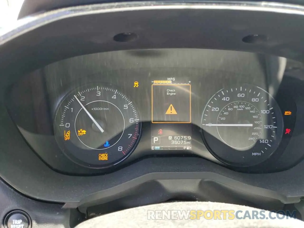 9 Photograph of a damaged car 4S3GKAB69K3607788 SUBARU IMPREZA 2019
