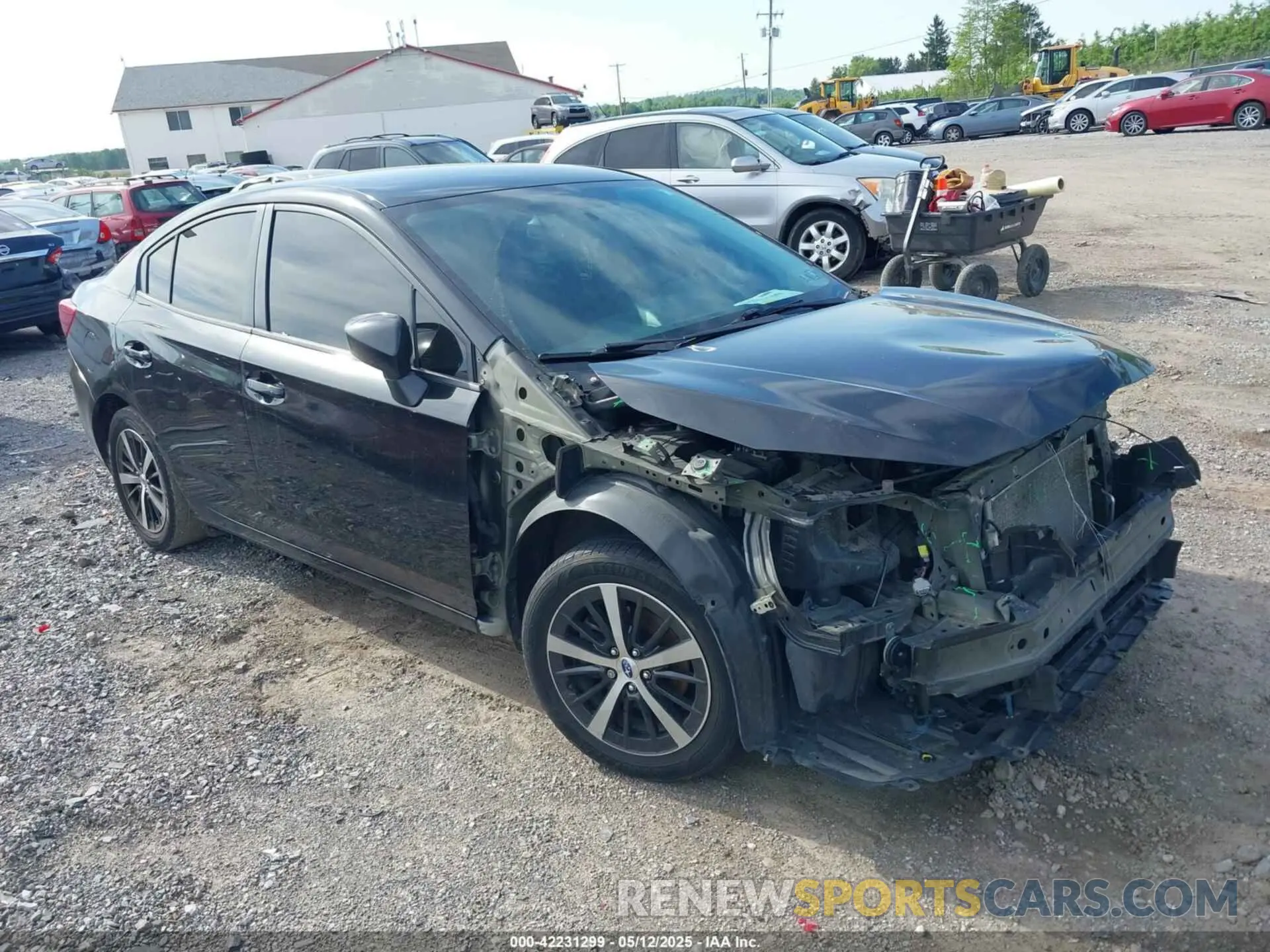 1 Photograph of a damaged car 4S3GKAC61K3606861 SUBARU IMPREZA 2019