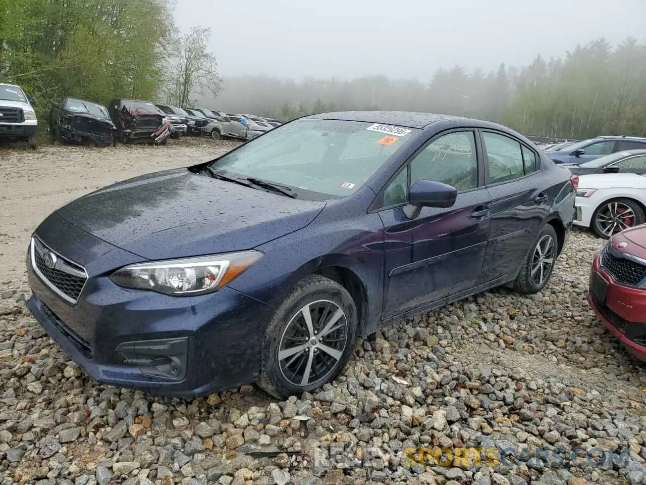 1 Photograph of a damaged car 4S3GKAC68K3605870 SUBARU IMPREZA 2019