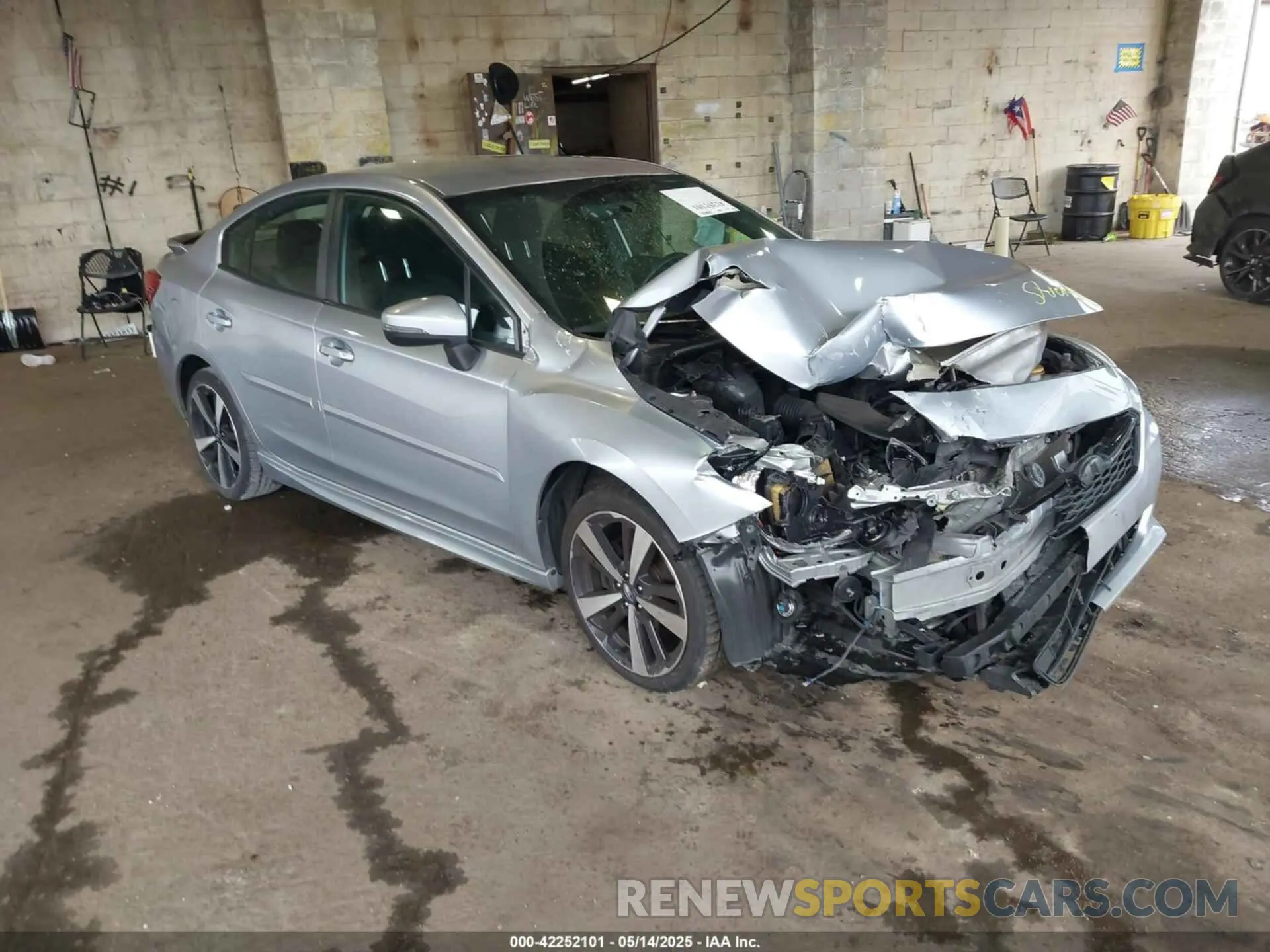 1 Фотография поврежденного автомобиля 4S3GKAJ60K3603050 SUBARU IMPREZA 2019
