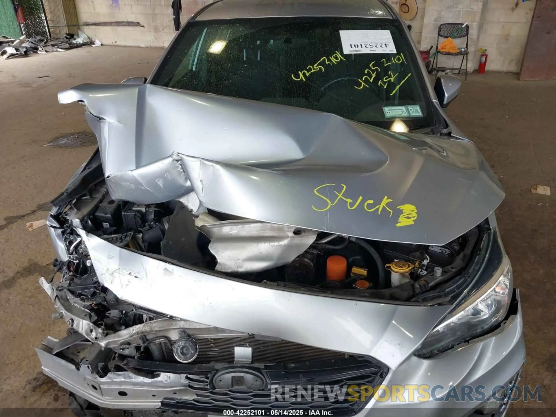 10 Фотография поврежденного автомобиля 4S3GKAJ60K3603050 SUBARU IMPREZA 2019