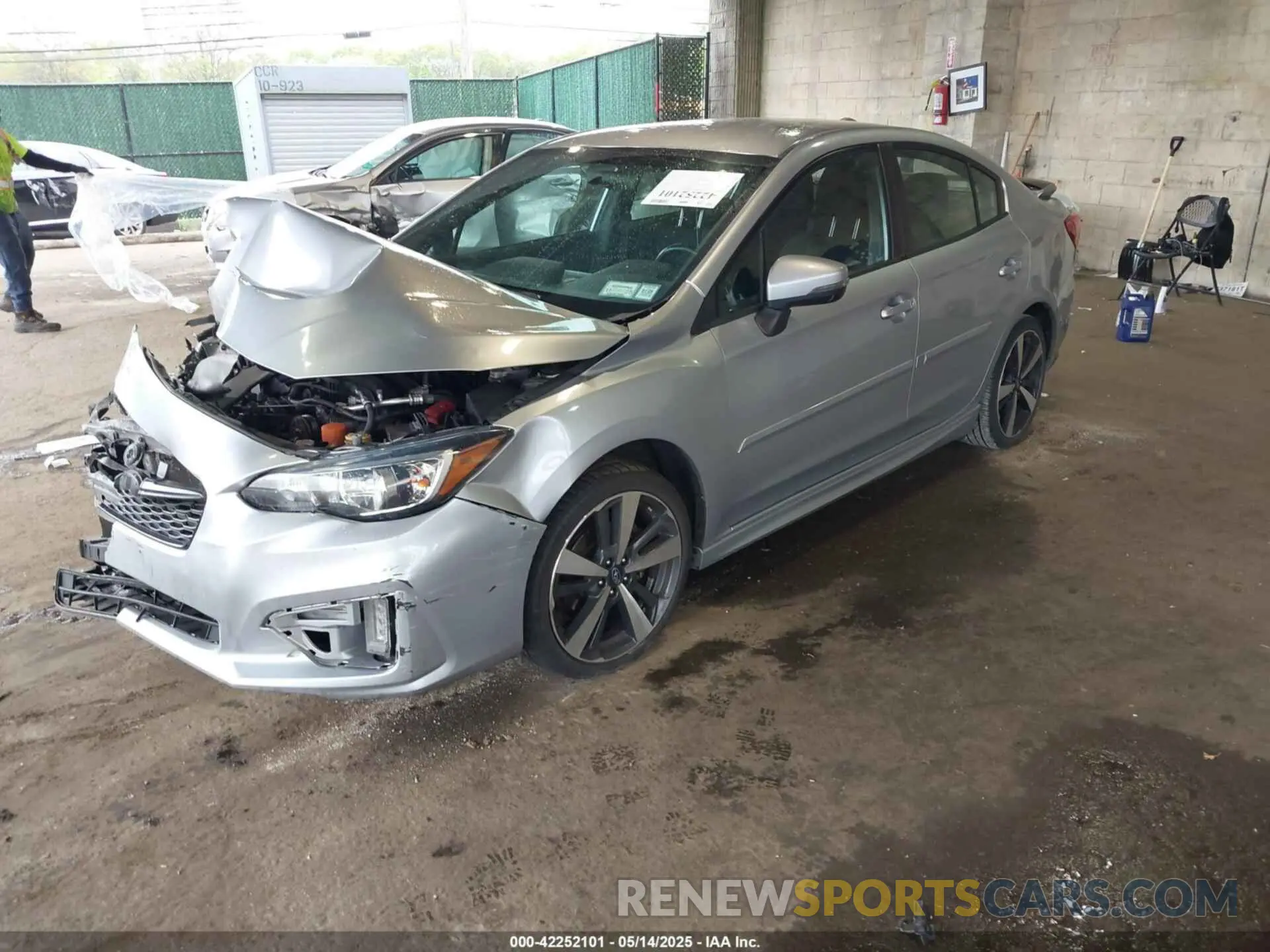 2 Фотография поврежденного автомобиля 4S3GKAJ60K3603050 SUBARU IMPREZA 2019