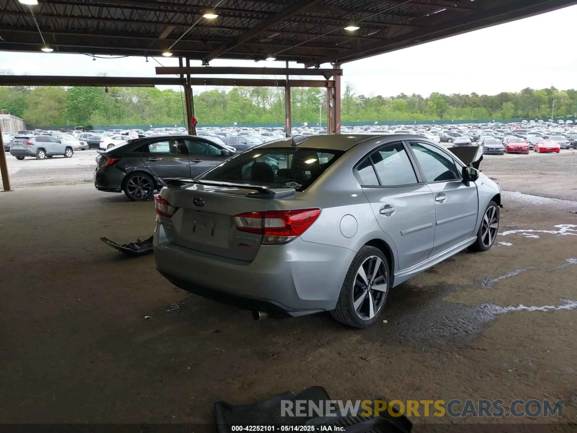 4 Фотография поврежденного автомобиля 4S3GKAJ60K3603050 SUBARU IMPREZA 2019
