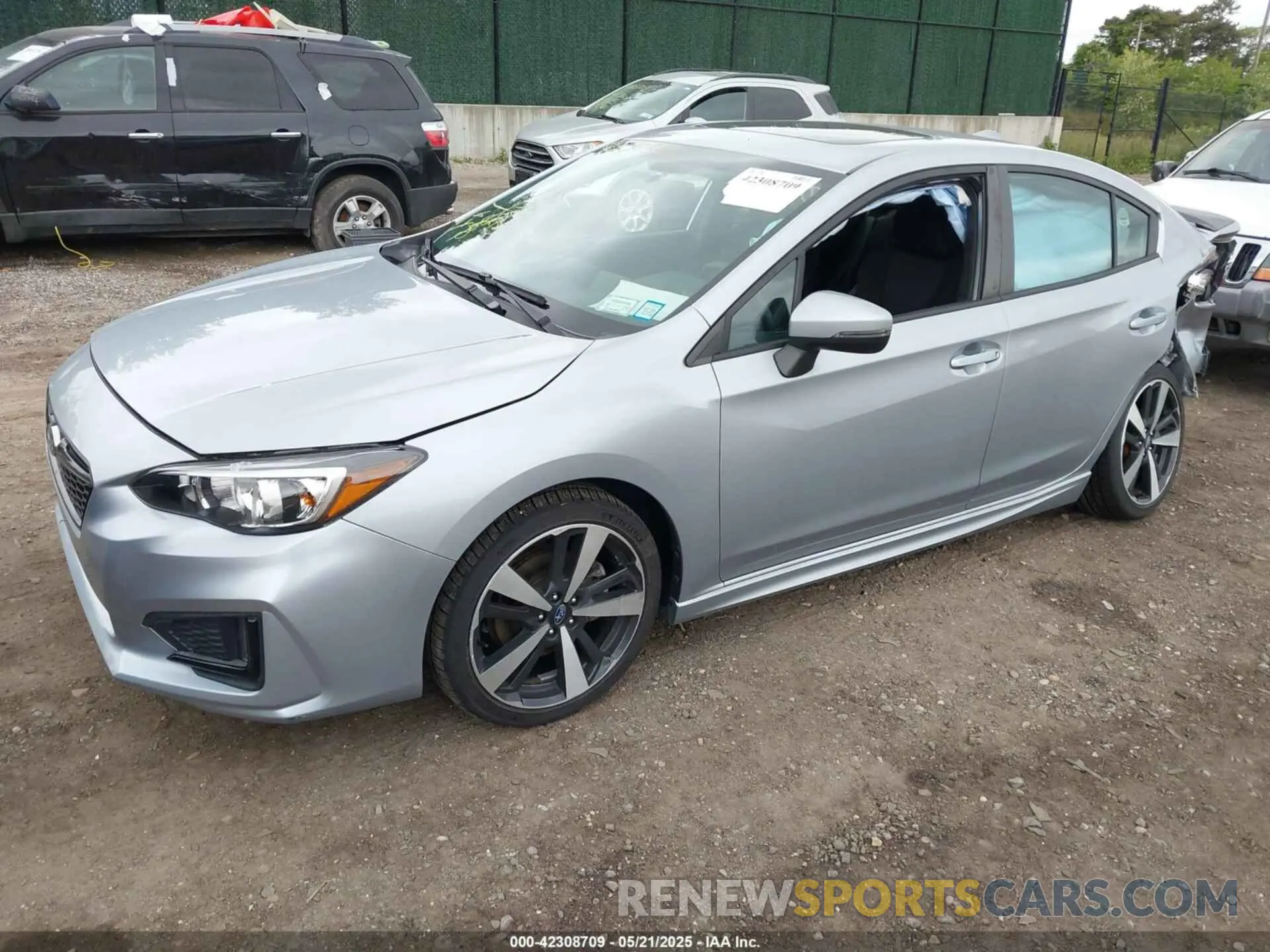 2 Photograph of a damaged car 4S3GKAM62K3612182 SUBARU IMPREZA 2019