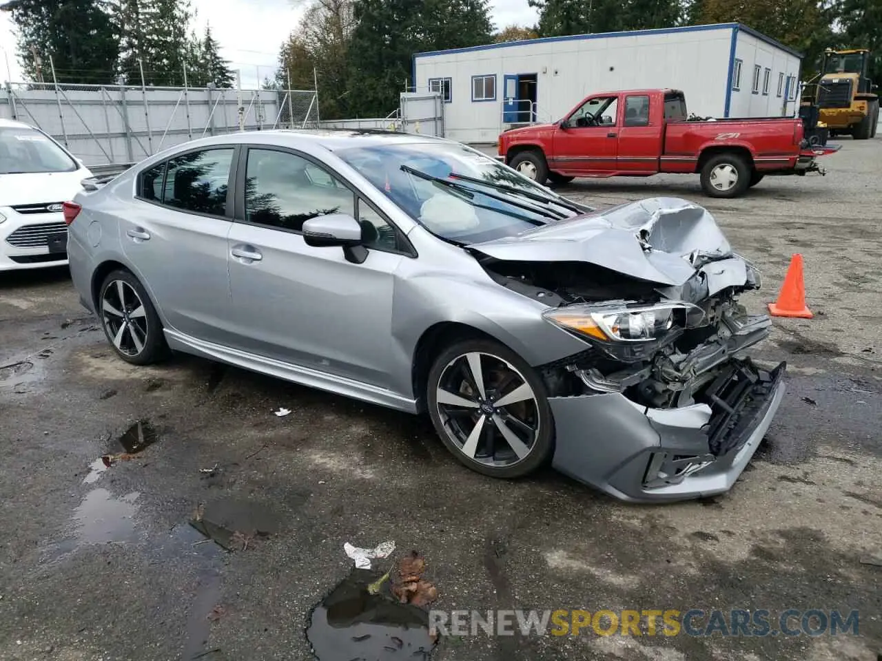 4 Photograph of a damaged car 4S3GKAM63K3620582 SUBARU IMPREZA 2019