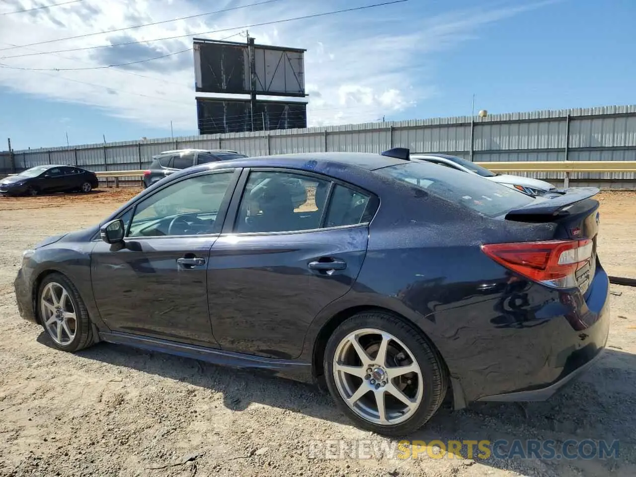 2 Фотография поврежденного автомобиля 4S3GKAM64K3600129 SUBARU IMPREZA 2019