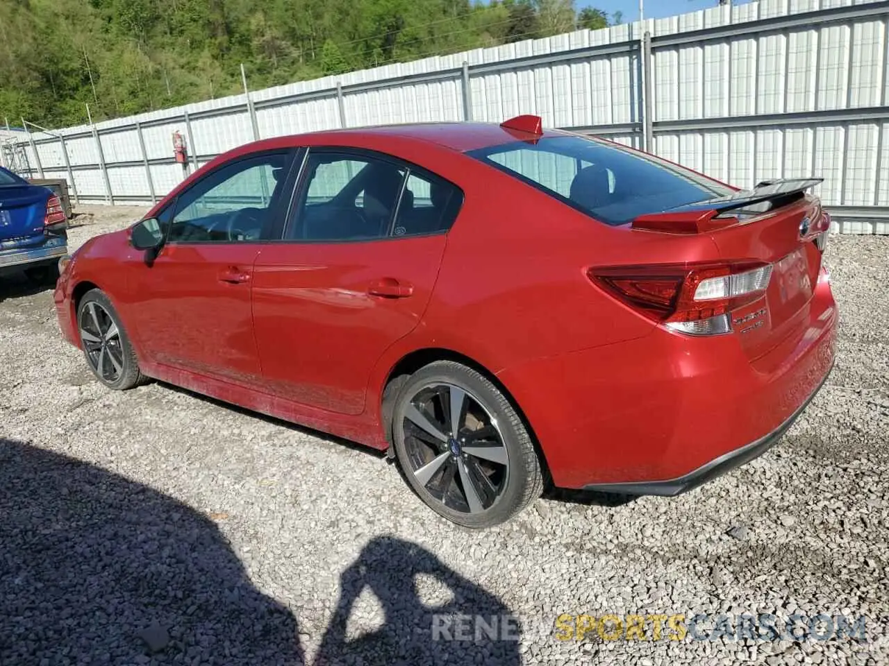 2 Фотография поврежденного автомобиля 4S3GKAM65K3605288 SUBARU IMPREZA 2019