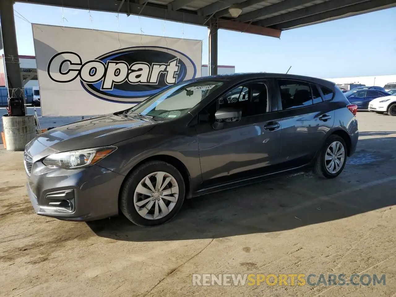 1 Photograph of a damaged car 4S3GTAA60K3756721 SUBARU IMPREZA 2019