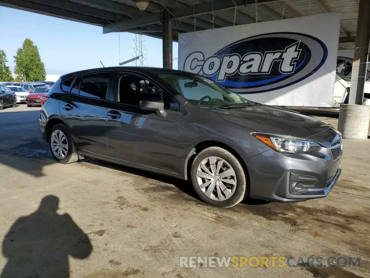 4 Photograph of a damaged car 4S3GTAA60K3756721 SUBARU IMPREZA 2019