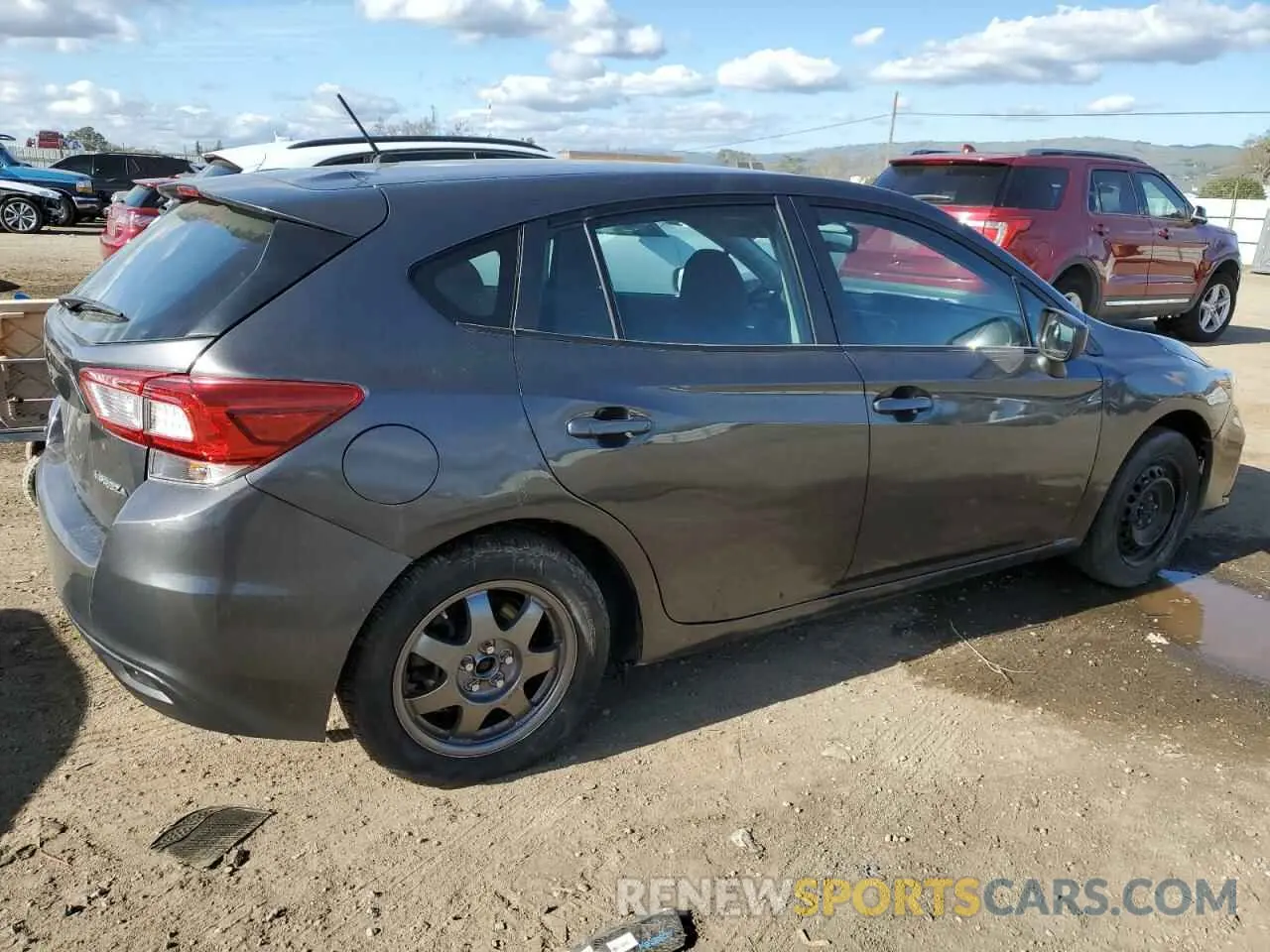 3 Photograph of a damaged car 4S3GTAA60K3759909 SUBARU IMPREZA 2019