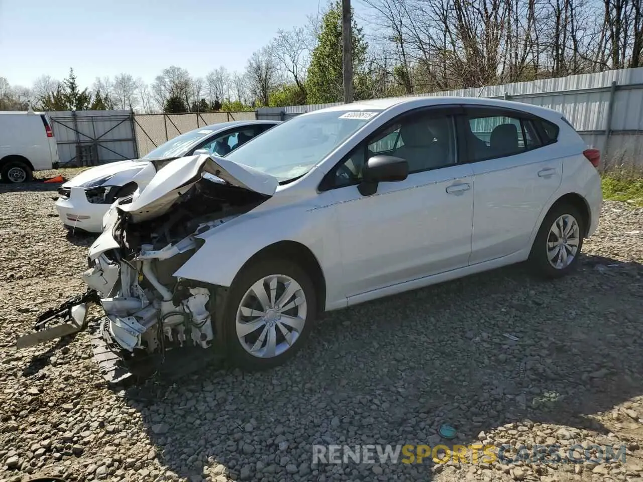 1 Photograph of a damaged car 4S3GTAA62K3742142 SUBARU IMPREZA 2019