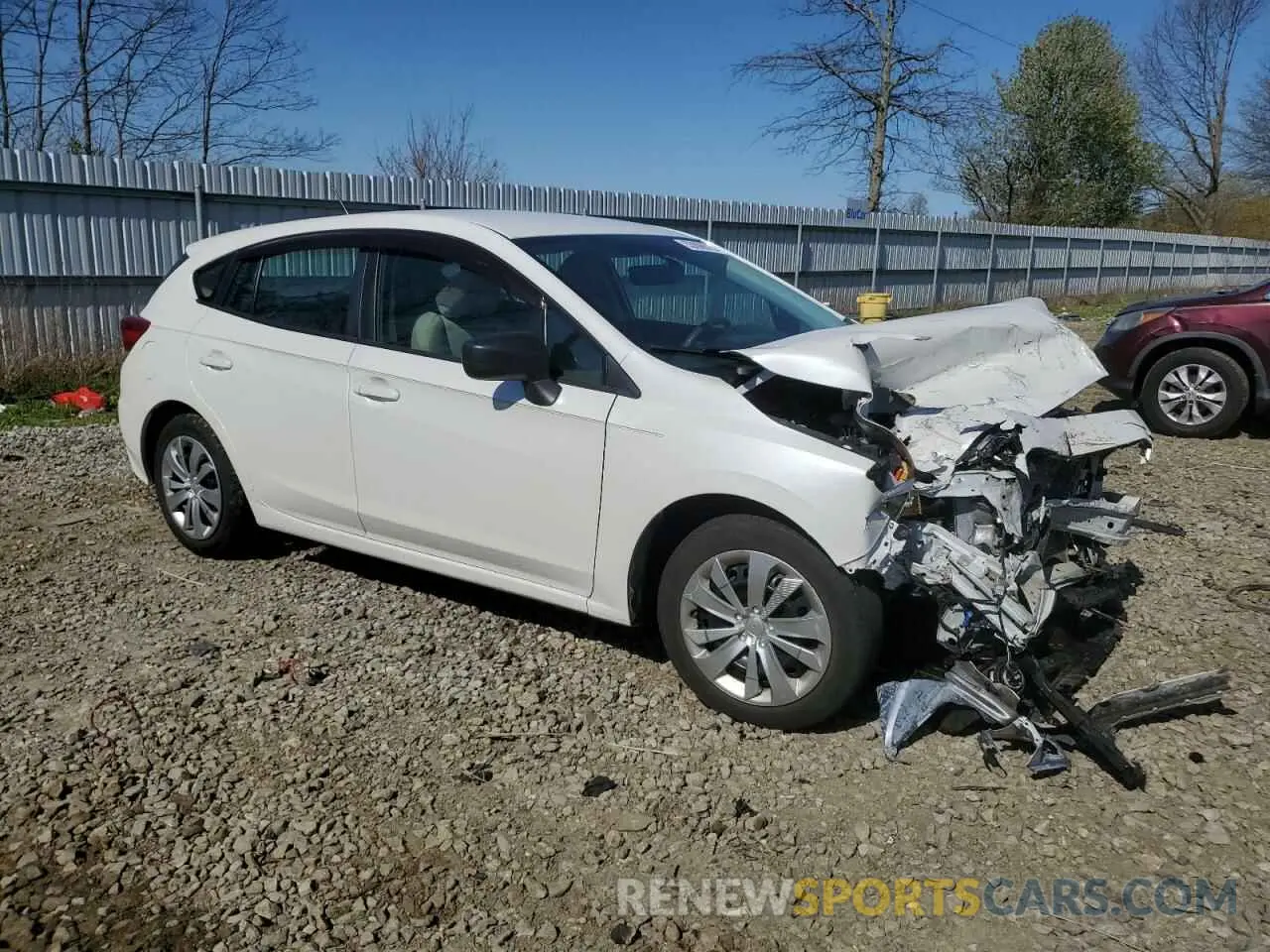 4 Photograph of a damaged car 4S3GTAA62K3742142 SUBARU IMPREZA 2019