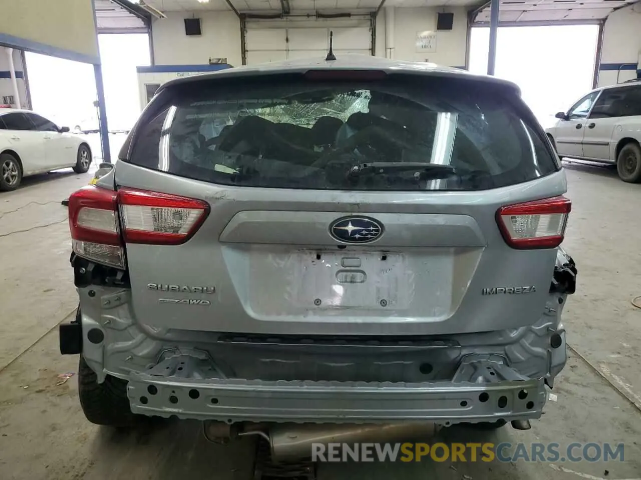 6 Photograph of a damaged car 4S3GTAA64K1700261 SUBARU IMPREZA 2019