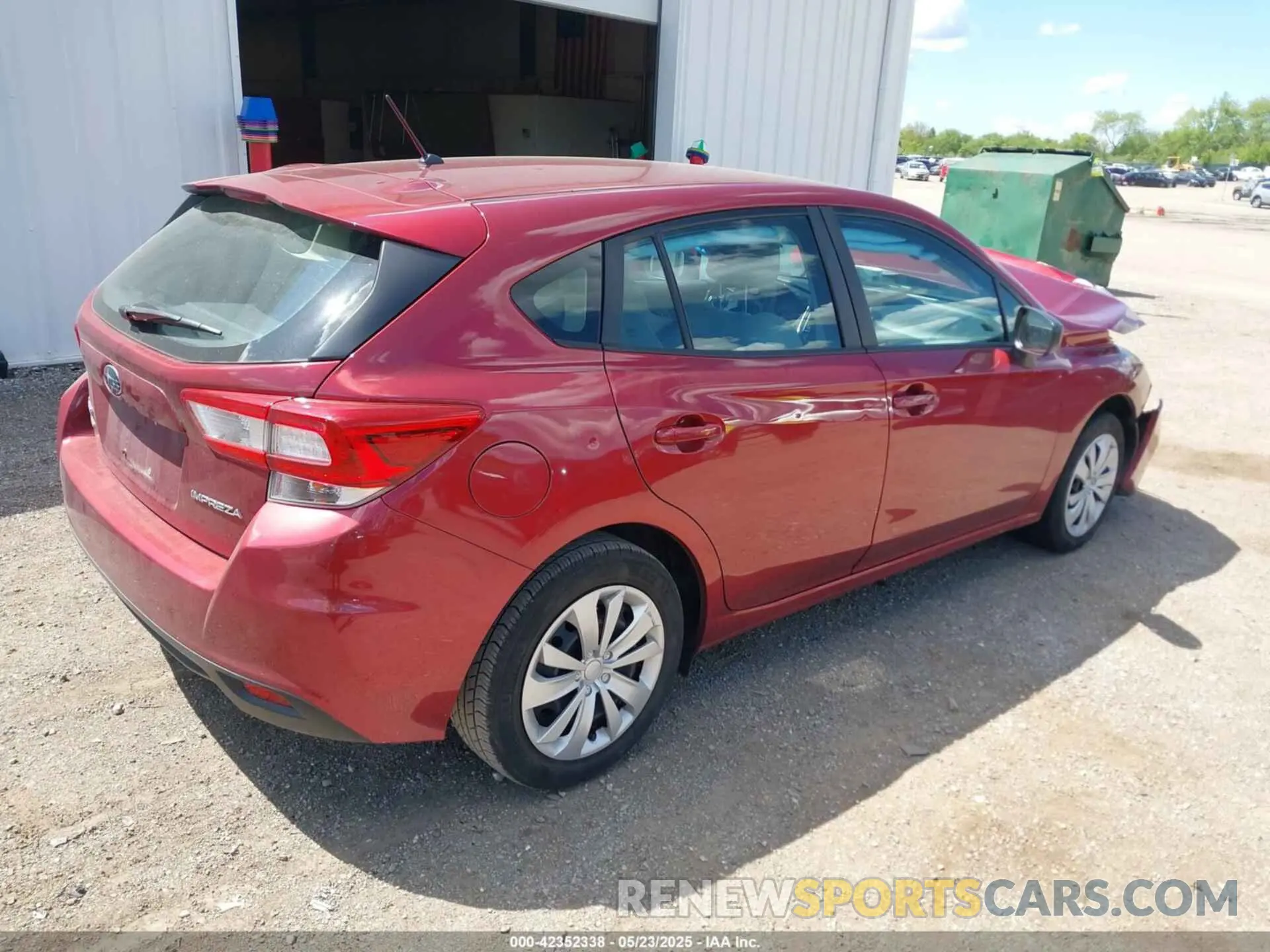 4 Photograph of a damaged car 4S3GTAA64K3704251 SUBARU IMPREZA 2019