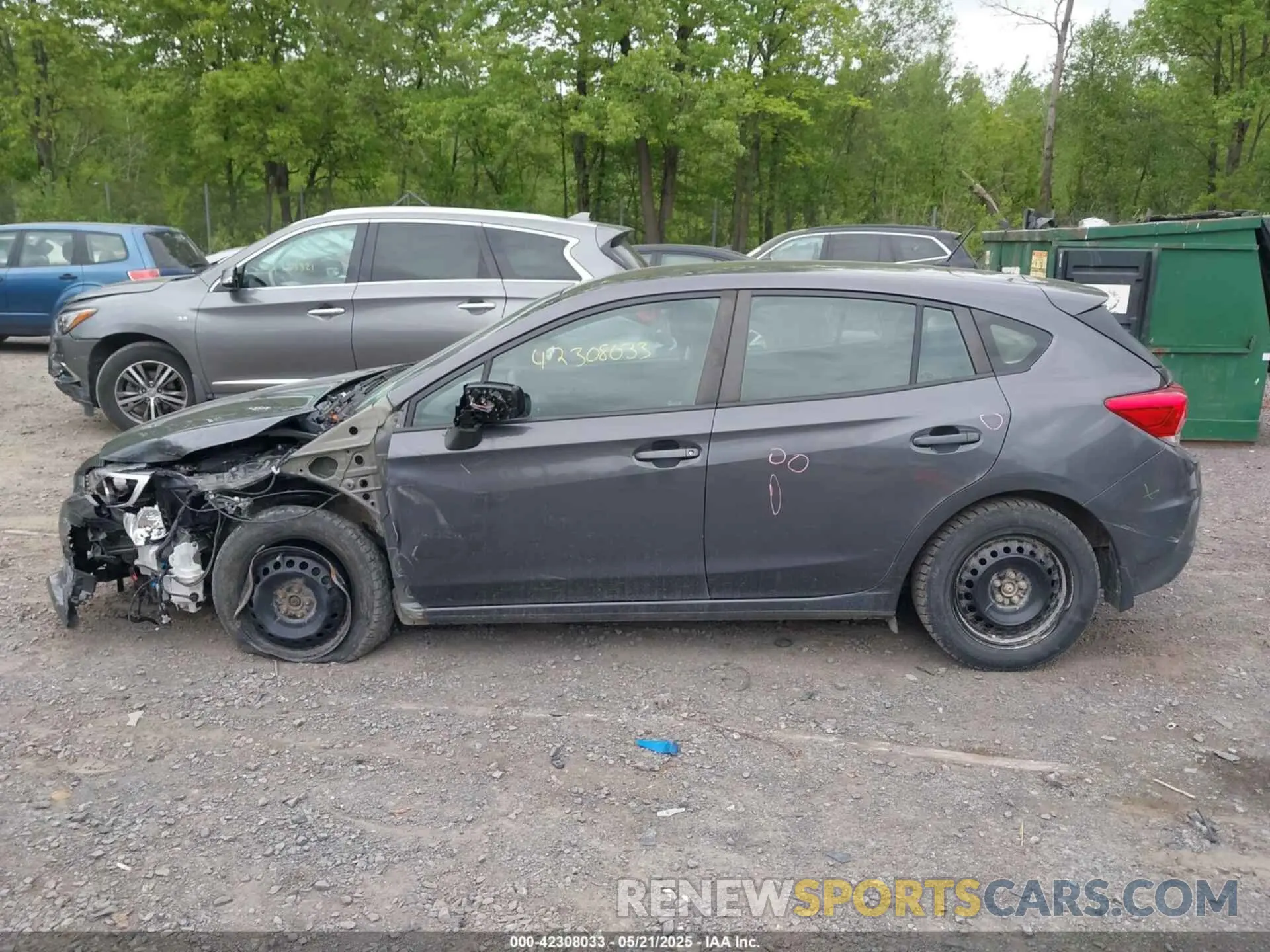 14 Фотография поврежденного автомобиля 4S3GTAA65K1733463 SUBARU IMPREZA 2019