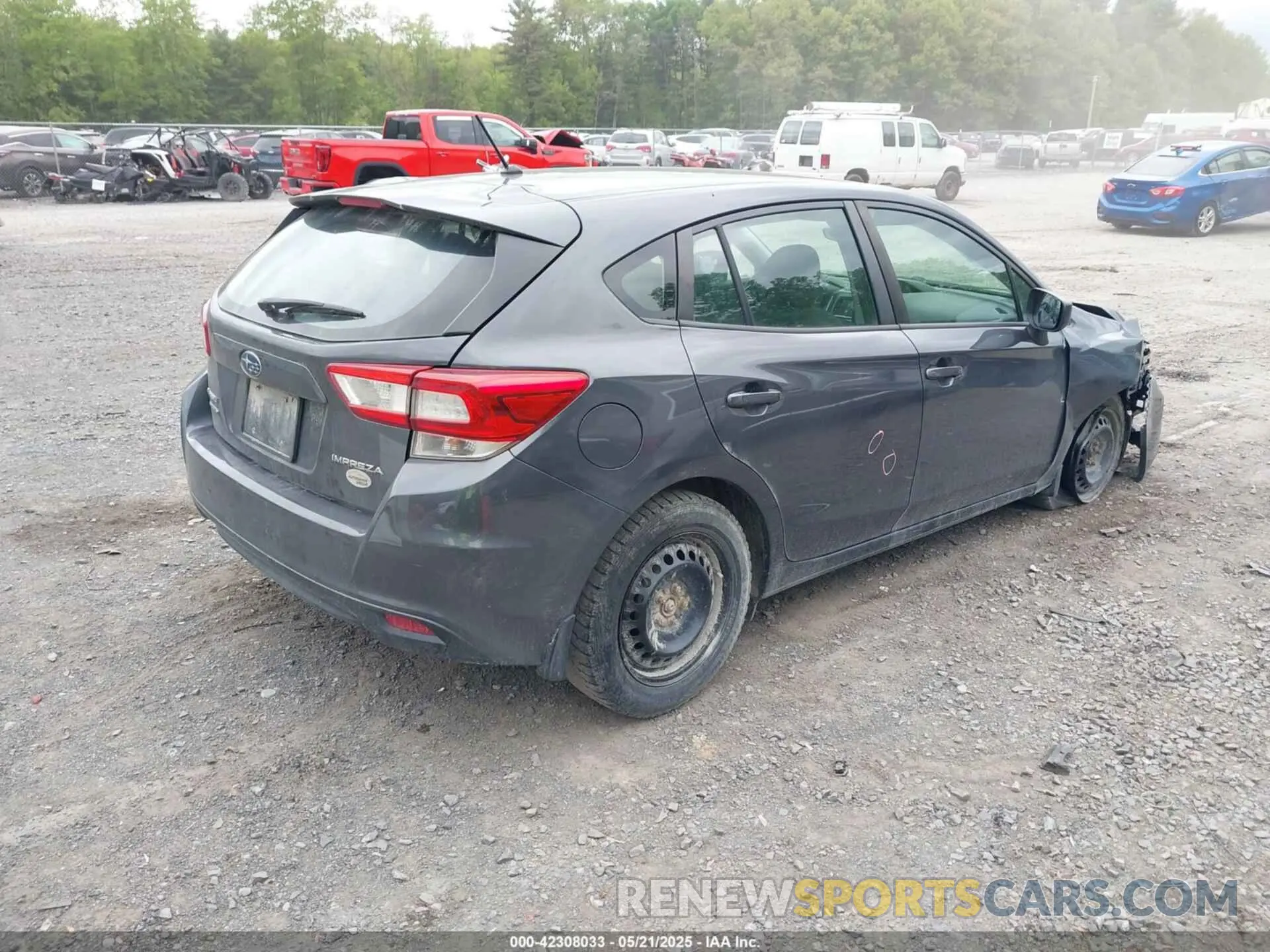 4 Фотография поврежденного автомобиля 4S3GTAA65K1733463 SUBARU IMPREZA 2019