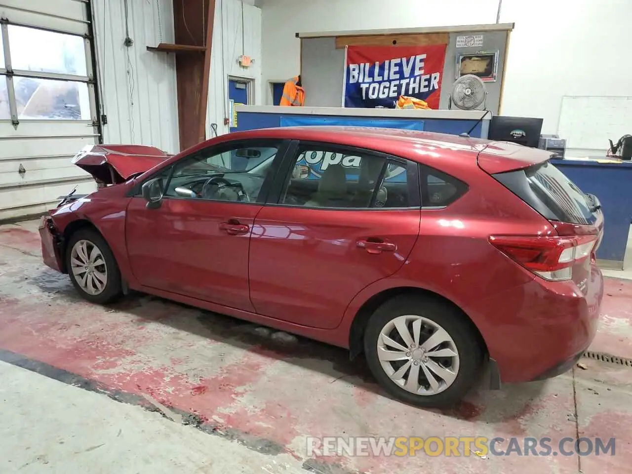 2 Photograph of a damaged car 4S3GTAA65K3728476 SUBARU IMPREZA 2019