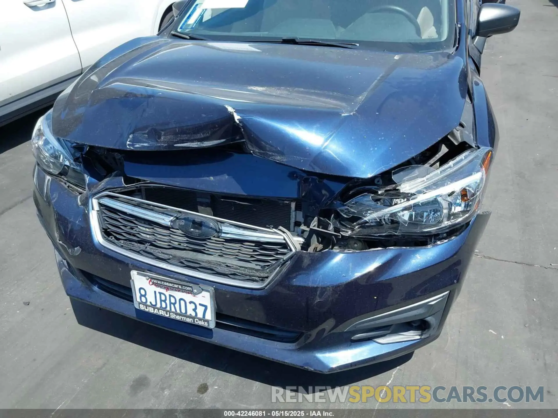 13 Photograph of a damaged car 4S3GTAA68K1726006 SUBARU IMPREZA 2019