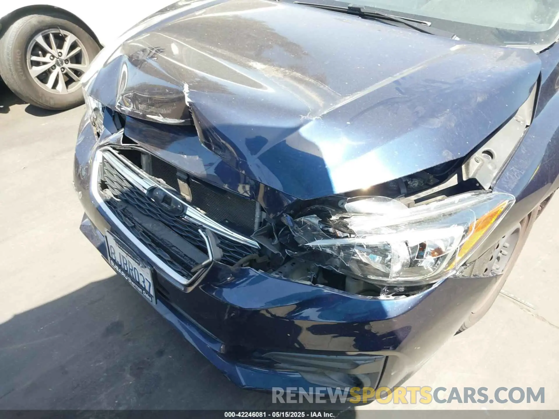 6 Photograph of a damaged car 4S3GTAA68K1726006 SUBARU IMPREZA 2019