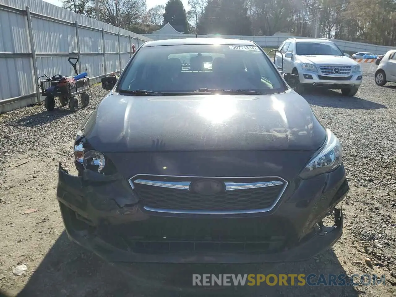 5 Photograph of a damaged car 4S3GTAA6XK1701026 SUBARU IMPREZA 2019
