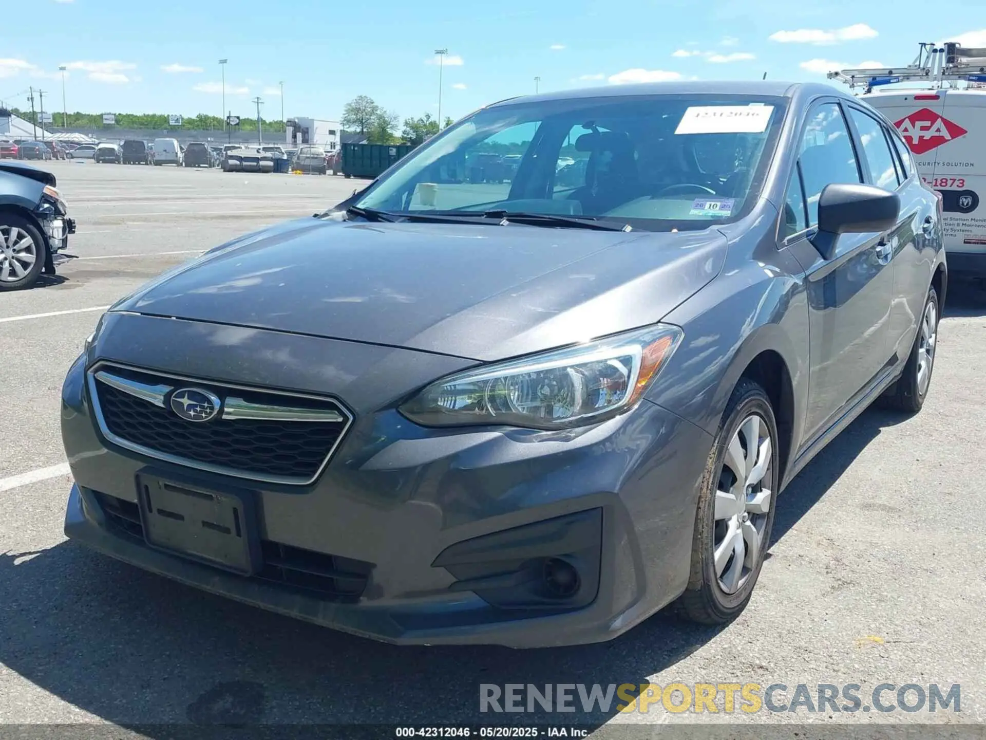 2 Photograph of a damaged car 4S3GTAA6XK3758590 SUBARU IMPREZA 2019