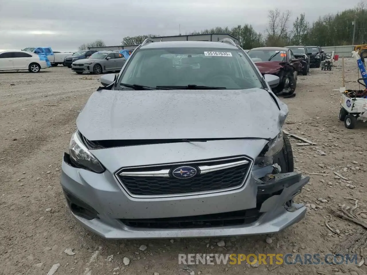 5 Photograph of a damaged car 4S3GTAC63K3750344 SUBARU IMPREZA 2019