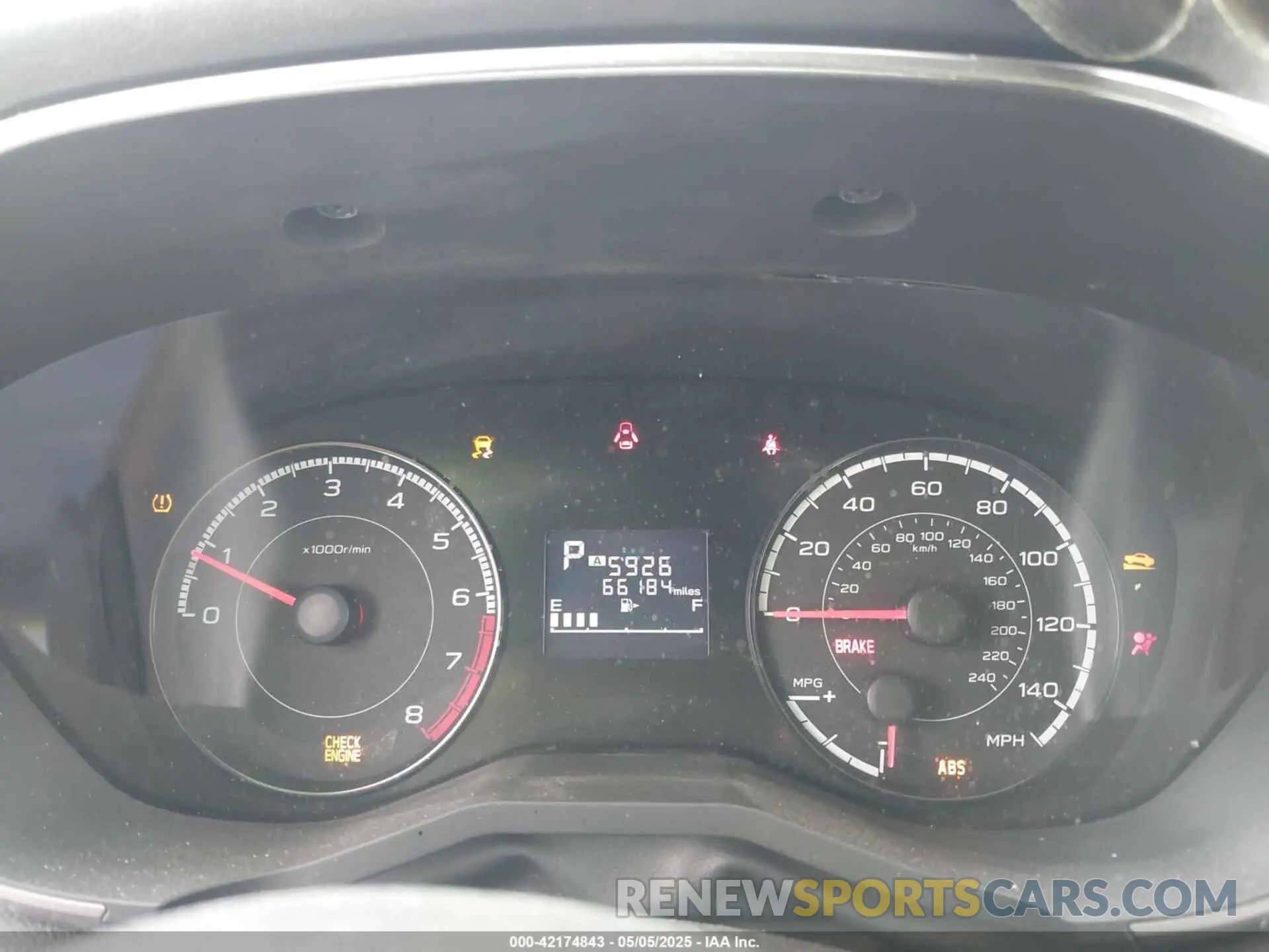 7 Photograph of a damaged car 4S3GTAC63K3754877 SUBARU IMPREZA 2019