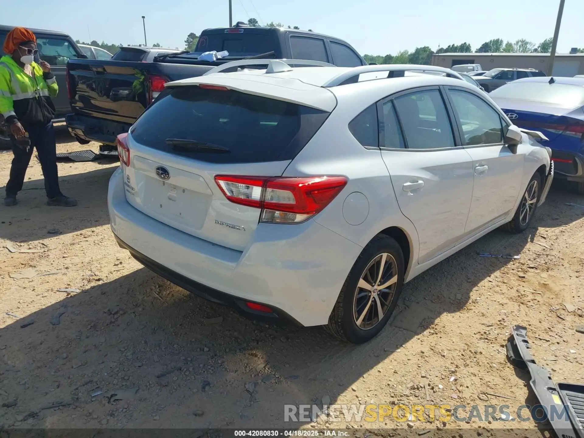 4 Photograph of a damaged car 4S3GTAC68K3731479 SUBARU IMPREZA 2019