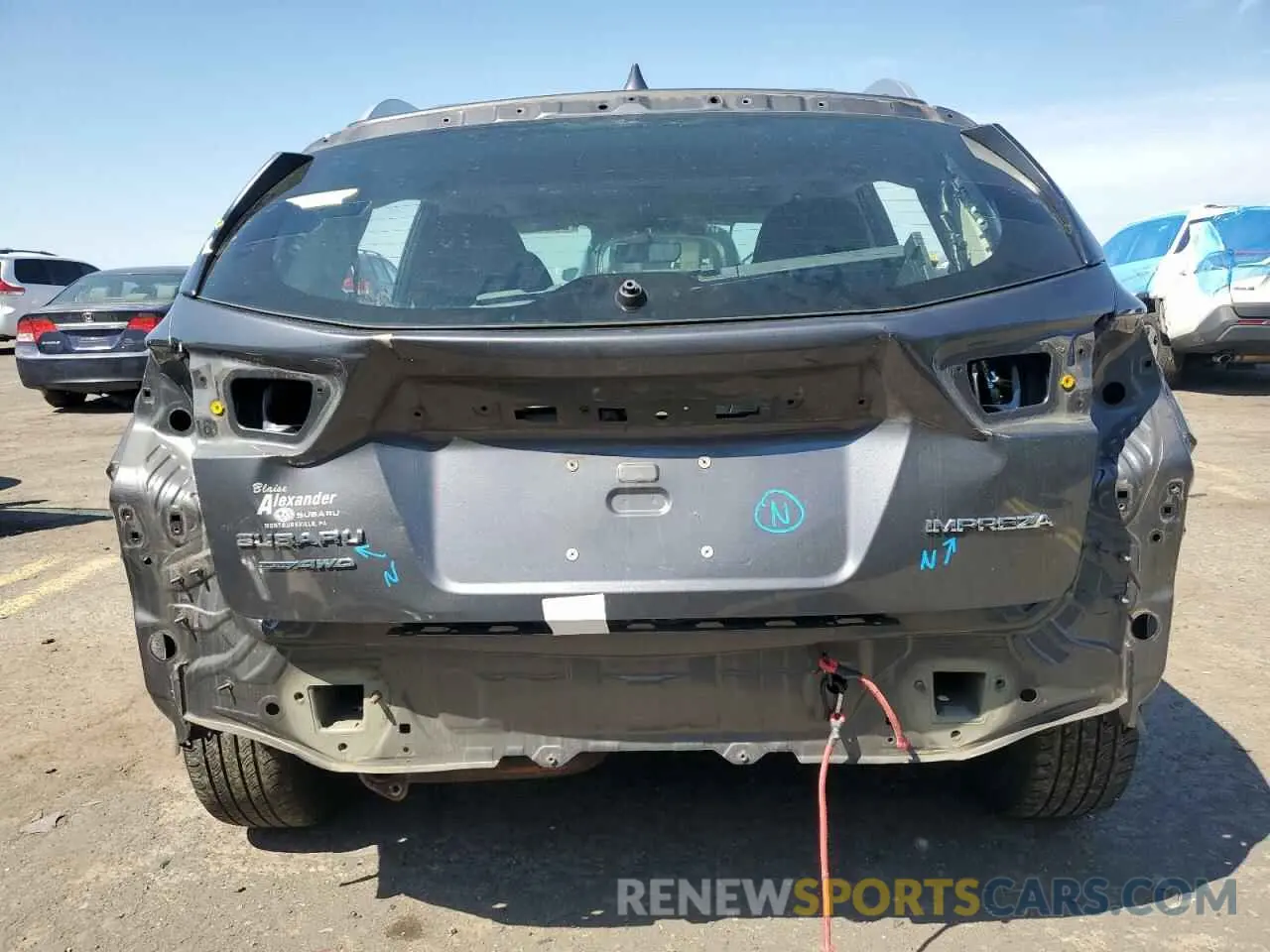 6 Photograph of a damaged car 4S3GTAD62K3714482 SUBARU IMPREZA 2019