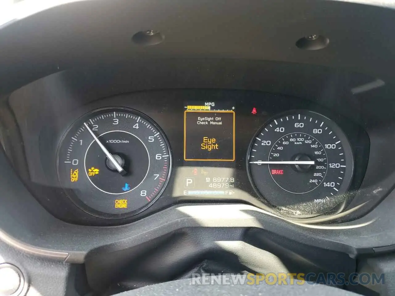 9 Photograph of a damaged car 4S3GTAD62K3714482 SUBARU IMPREZA 2019