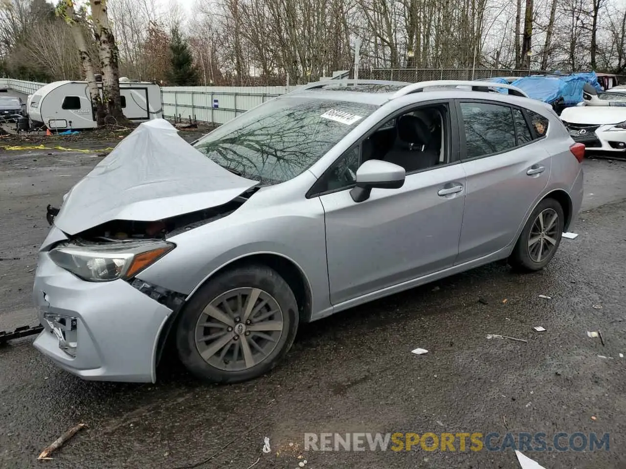 1 Photograph of a damaged car 4S3GTAD63K3704348 SUBARU IMPREZA 2019