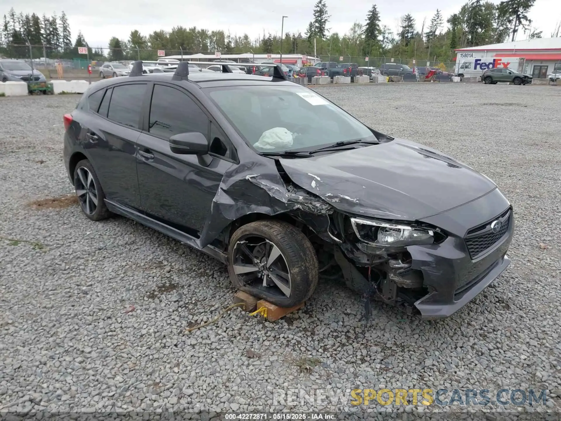 1 Фотография поврежденного автомобиля 4S3GTAJ65K1762025 SUBARU IMPREZA 2019