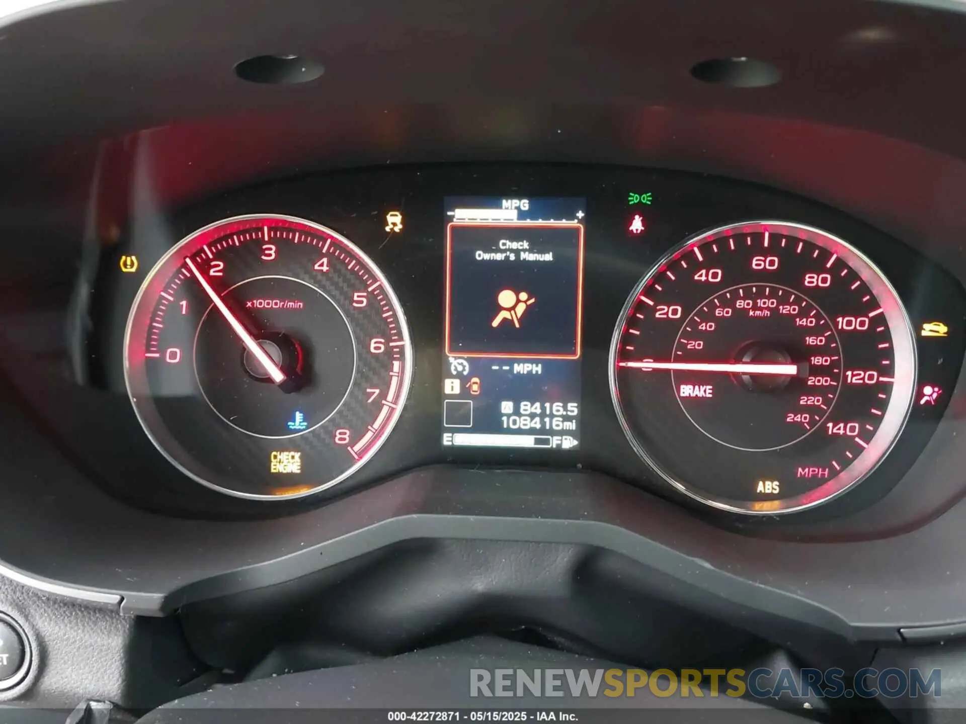 7 Фотография поврежденного автомобиля 4S3GTAJ65K1762025 SUBARU IMPREZA 2019