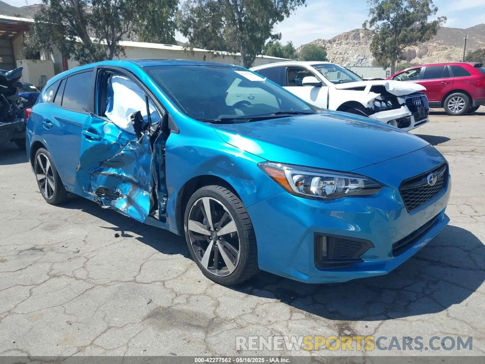 1 Фотография поврежденного автомобиля 4S3GTAM61K3741124 SUBARU IMPREZA 2019