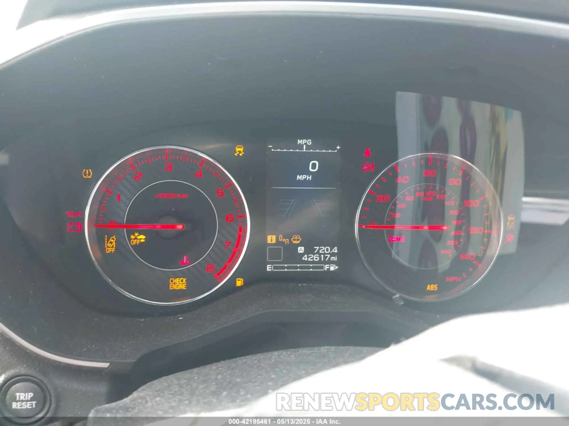 7 Photograph of a damaged car 4S3GTAM62K3720153 SUBARU IMPREZA 2019