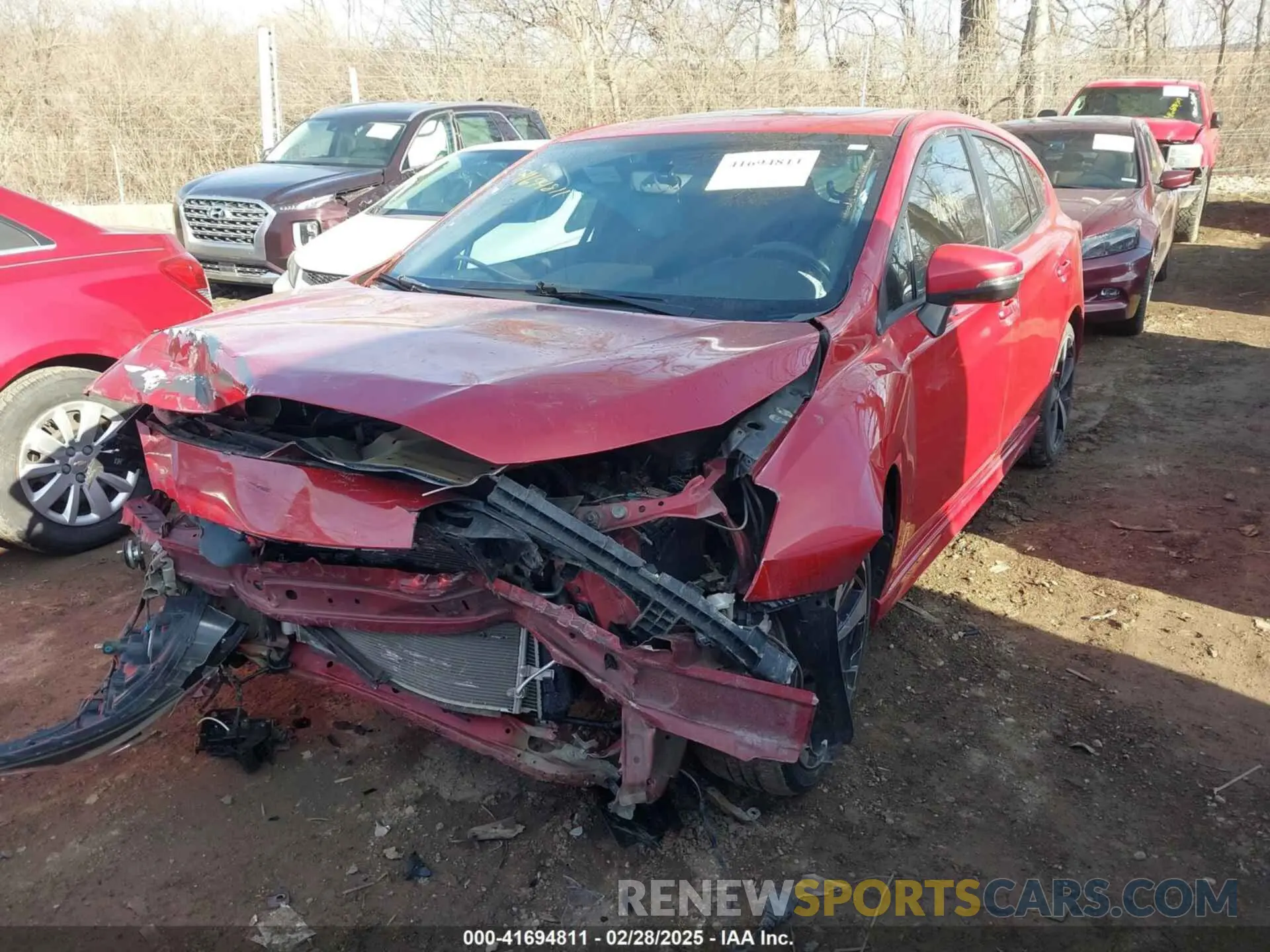 2 Photograph of a damaged car 4S3GTAM6XK3708591 SUBARU IMPREZA 2019
