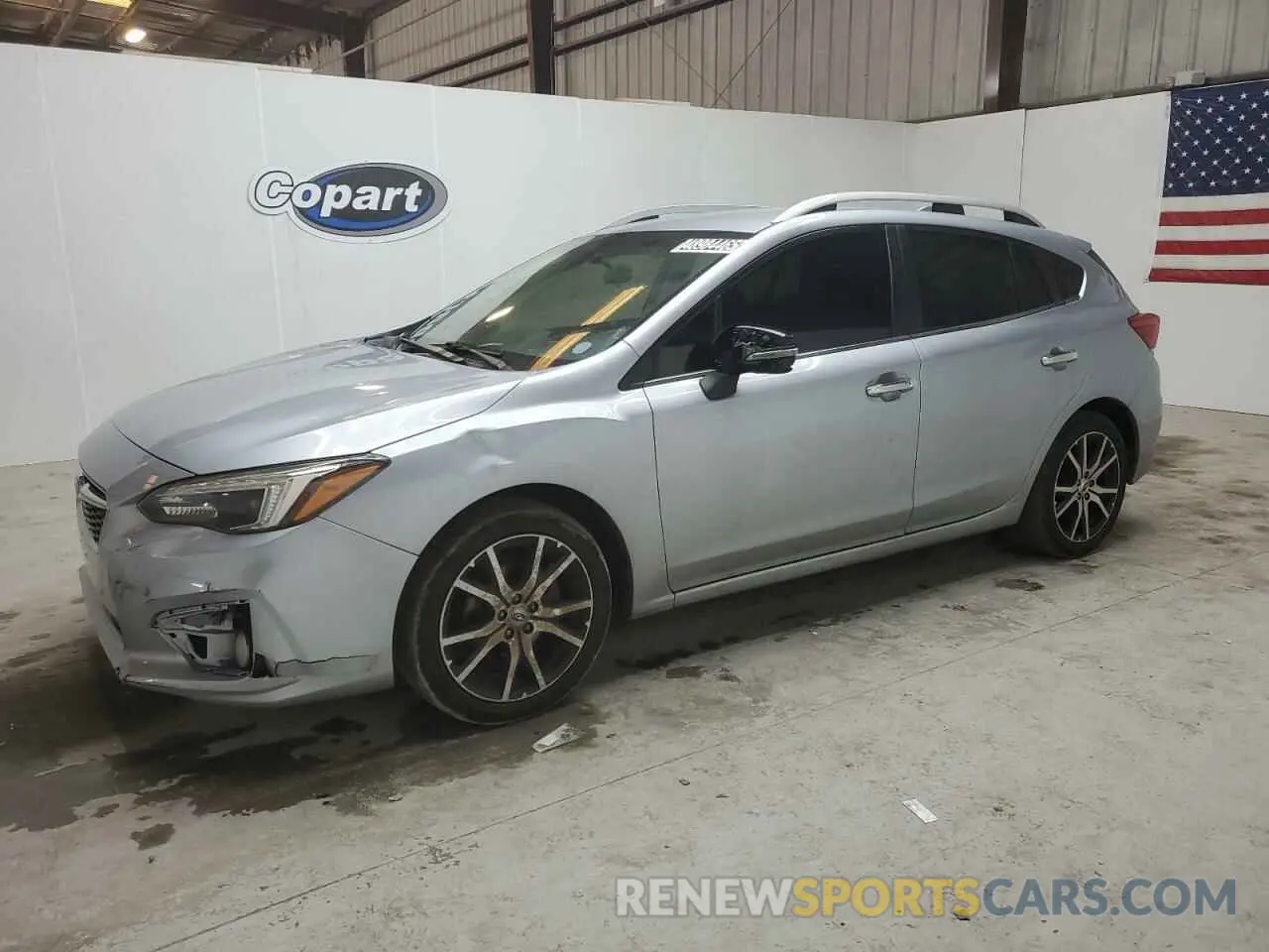 1 Photograph of a damaged car 4S3GTAS67K3732558 SUBARU IMPREZA 2019
