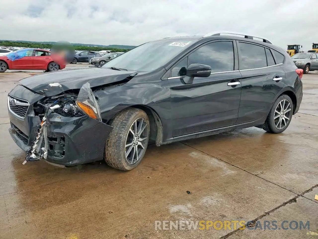 1 Photograph of a damaged car 4S3GTAT67K3701020 SUBARU IMPREZA 2019