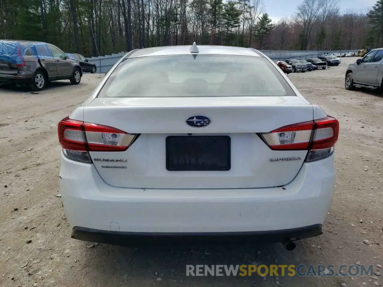 6 Photograph of a damaged car 4S3GKAD61L3603765 SUBARU IMPREZA 2020