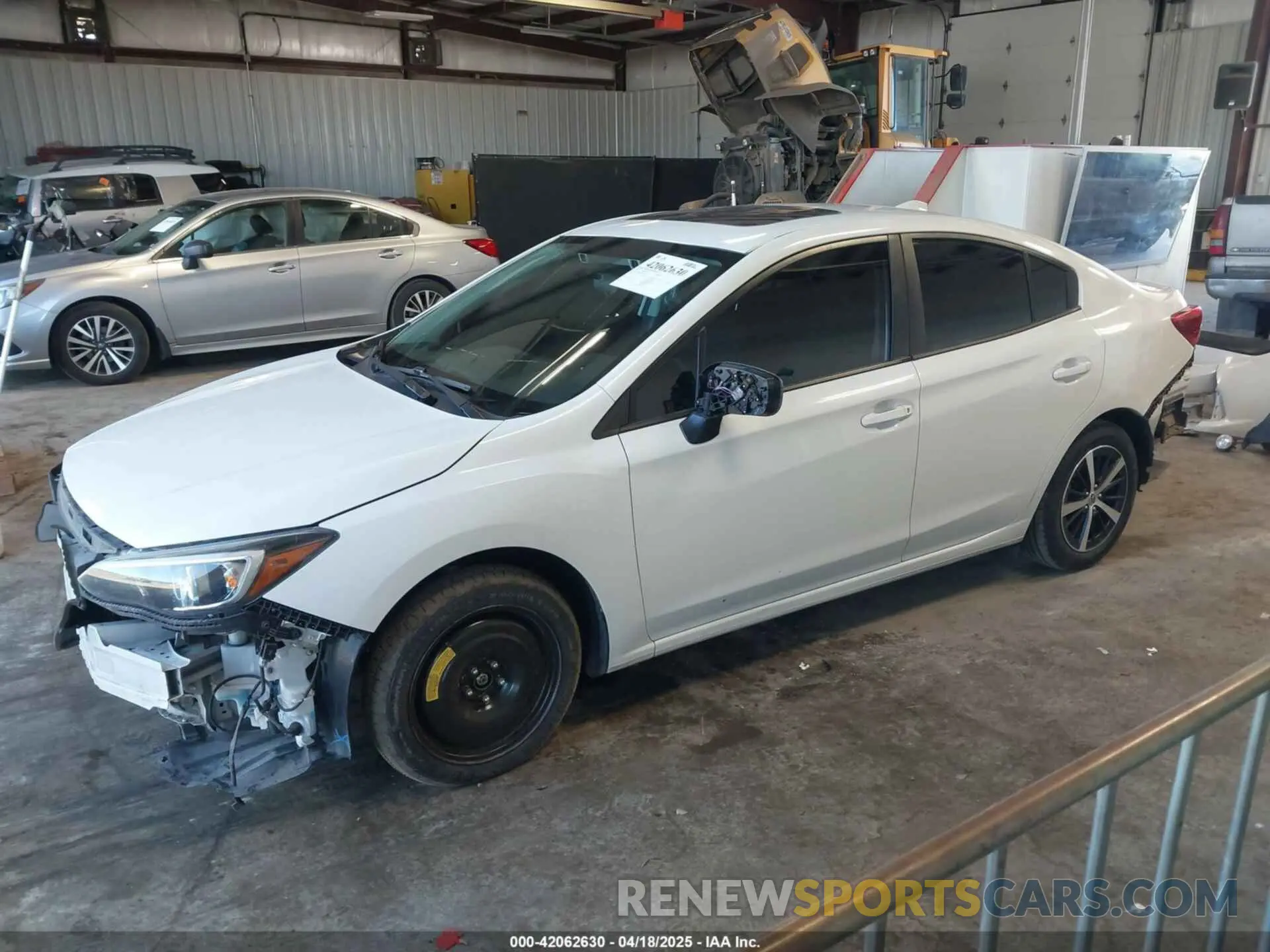 2 Фотография поврежденного автомобиля 4S3GKAD66L3608167 SUBARU IMPREZA 2020