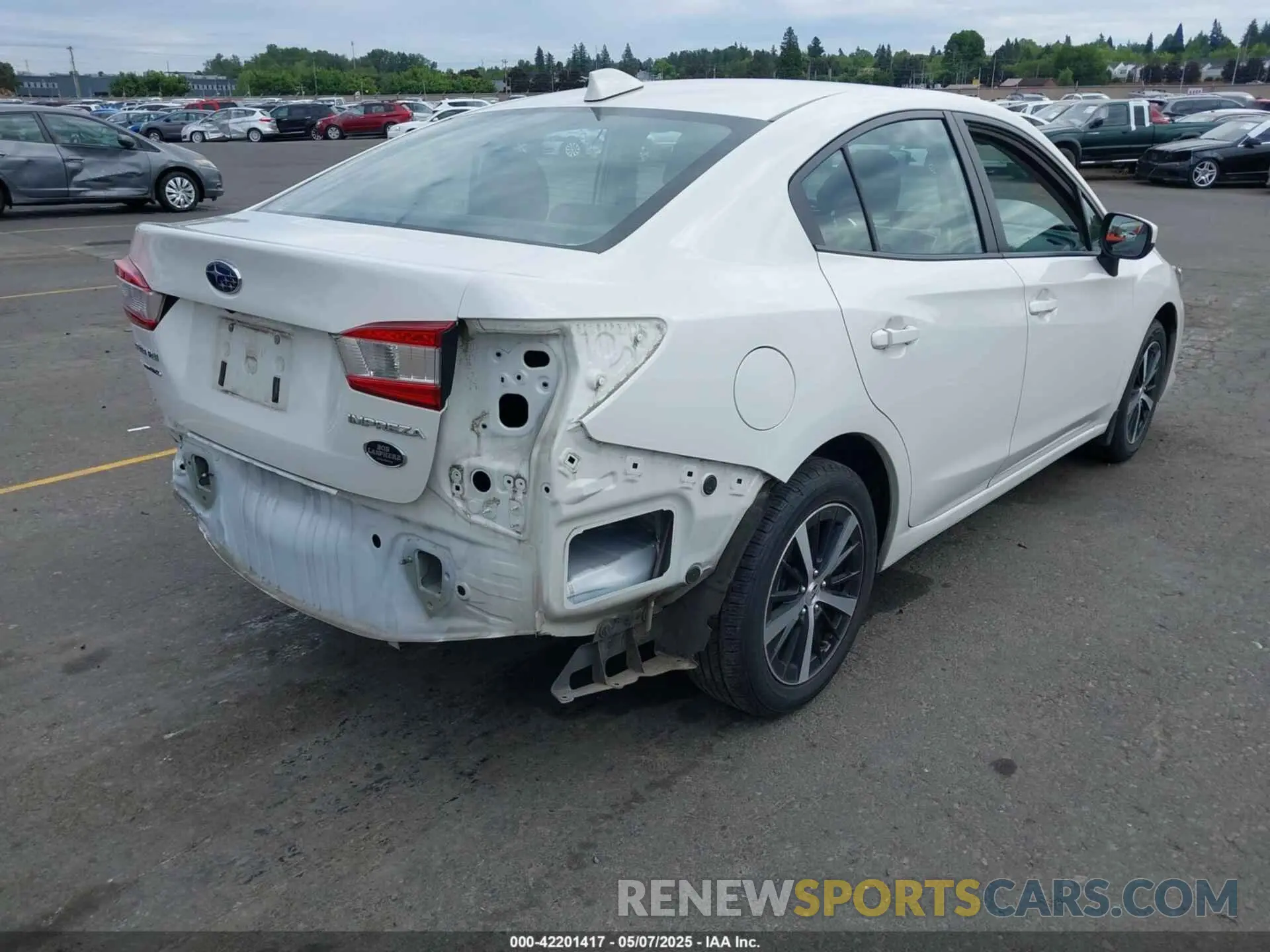 4 Photograph of a damaged car 4S3GKAD6XL3610245 SUBARU IMPREZA 2020