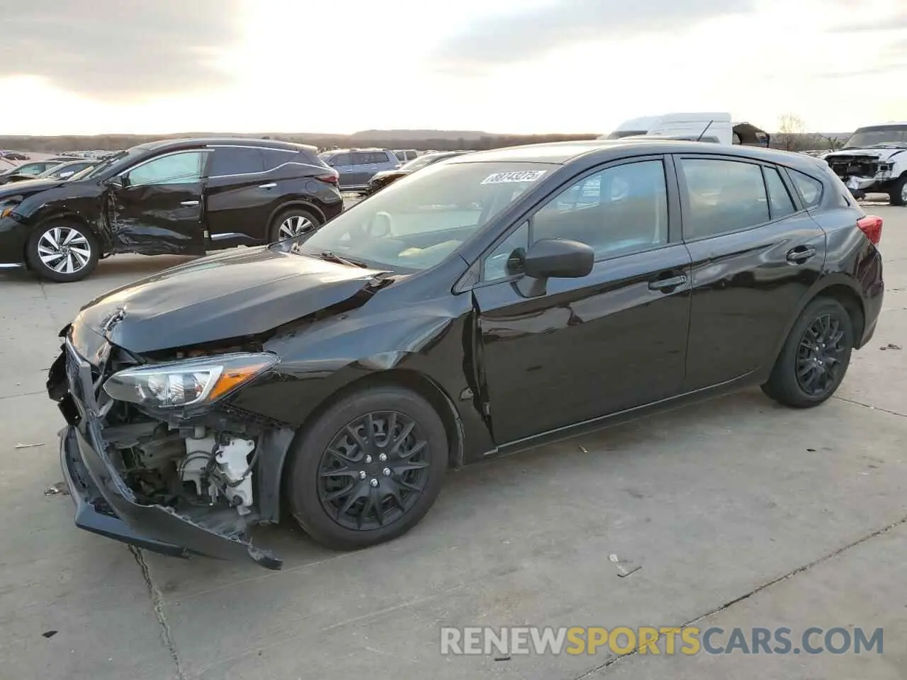 1 Photograph of a damaged car 4S3GTAB67L3730844 SUBARU IMPREZA 2020