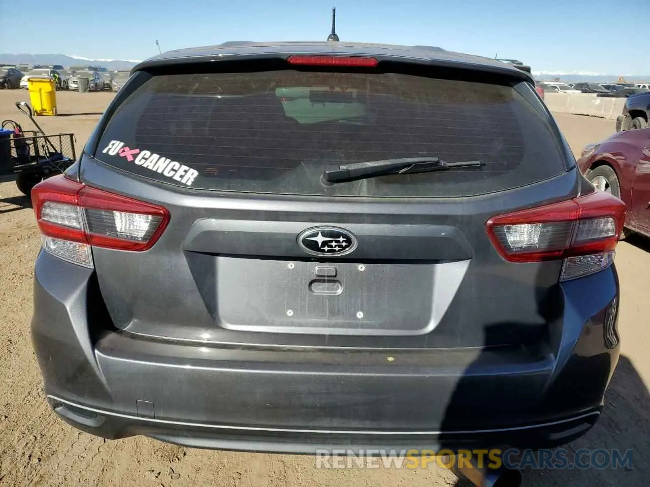 6 Photograph of a damaged car 4S3GTAB68L3700493 SUBARU IMPREZA 2020