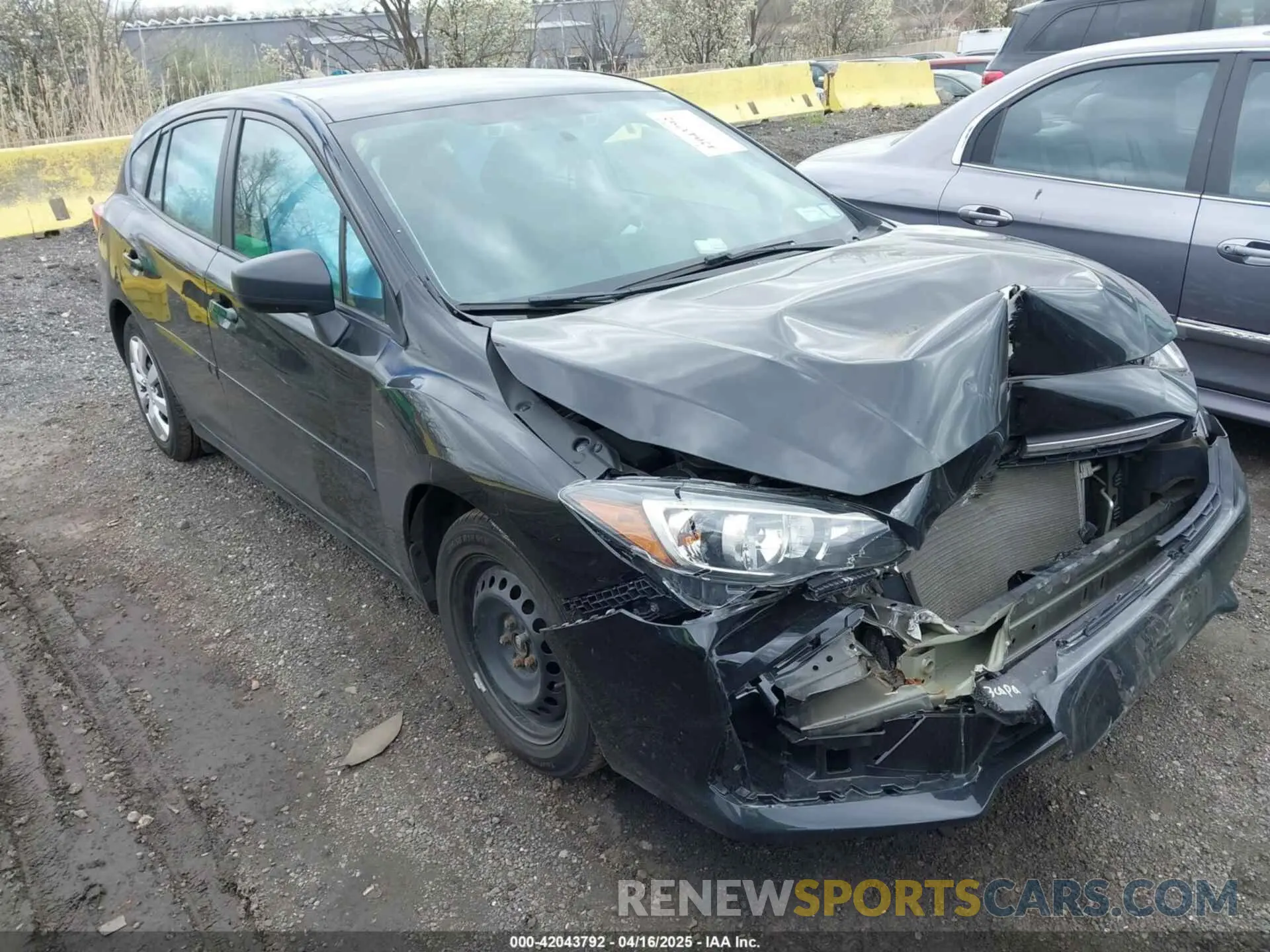 1 Photograph of a damaged car 4S3GTAB6XL3732443 SUBARU IMPREZA 2020